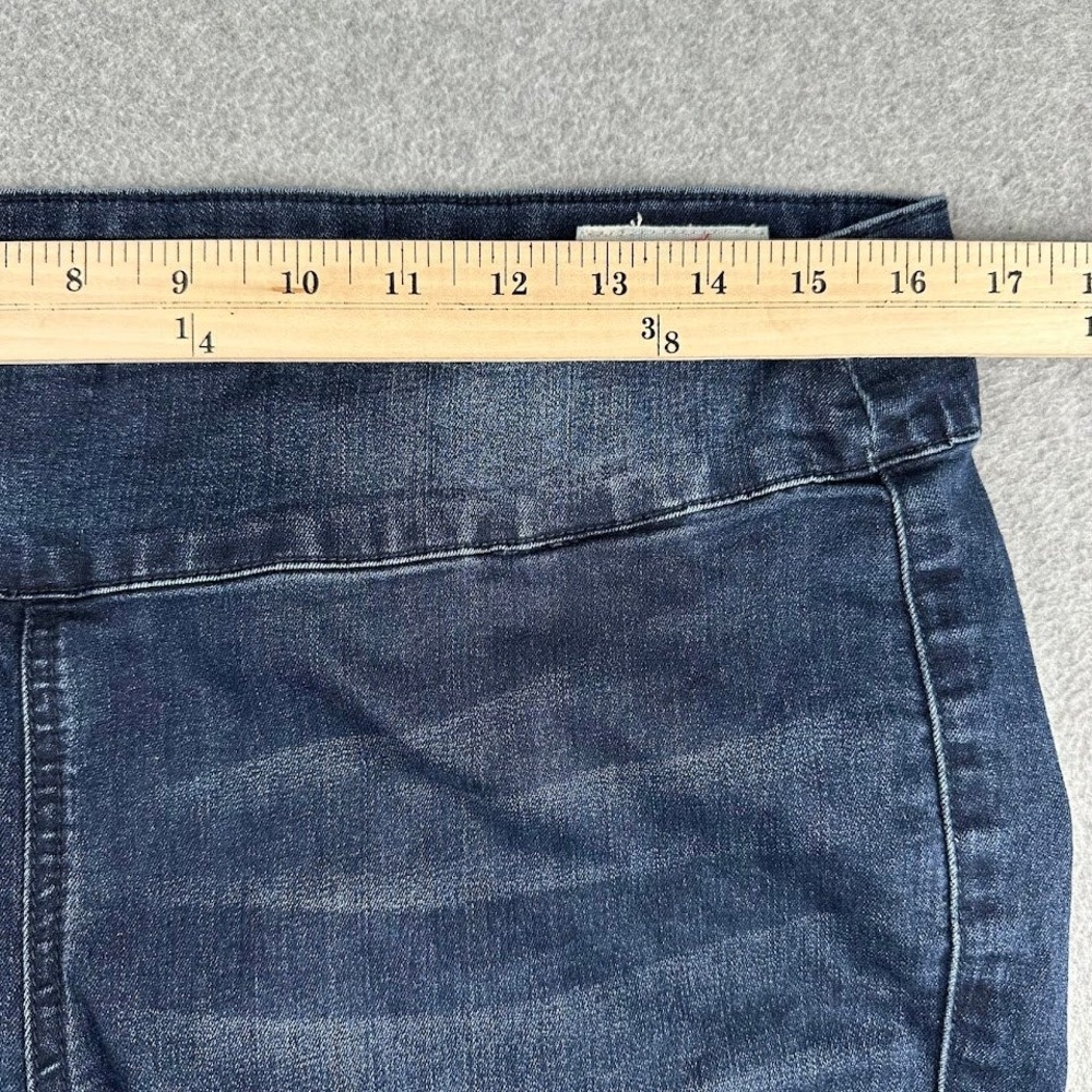 Guess Womens Pull On Jeggings Maliah Fit Dark Wash Form Stretch Pants Large 12 - Picture 5 of 10